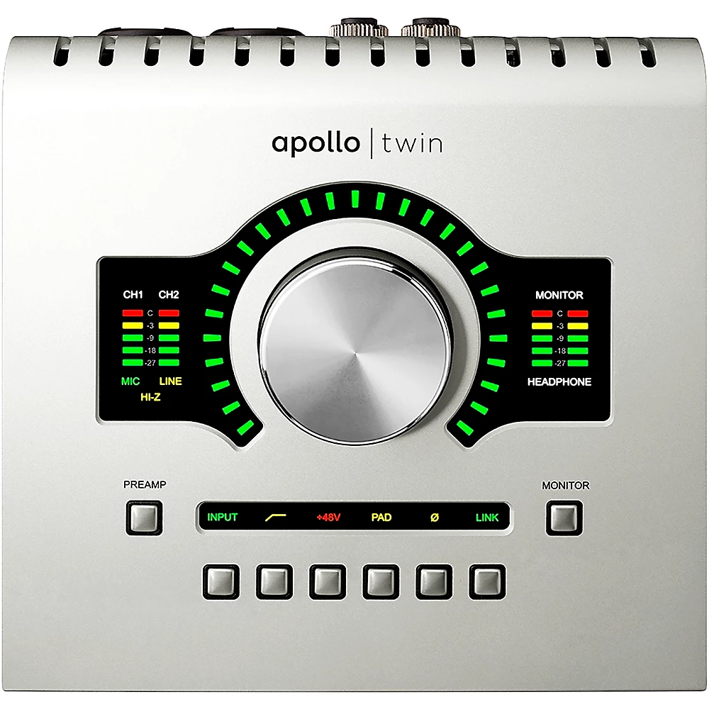 Universal-Audio/Apollo-Twin-USB-Desktop-Interface-with-Realtime-UAD-2-DUO-Processing-for-Windows-Only-Heritage-Edition
