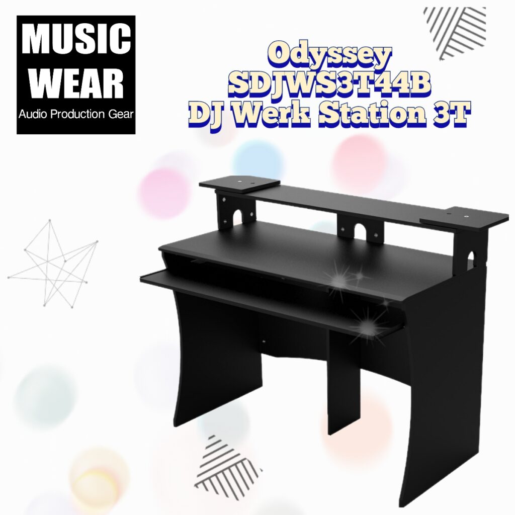 The SDJWS3T44B DJ Werk Station 3T
